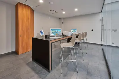 Una televisión o centro de entretenimiento en City Express by Marriott Ciudad de México Tlalpan