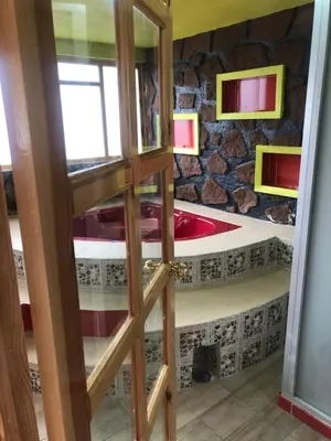 Cama o camas de una habitación en Rancho los Alebrijes Zacatlan