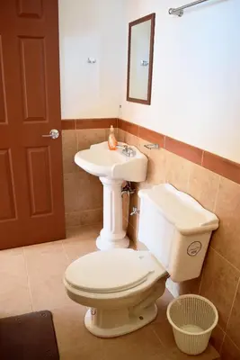 Un baño de HOTEL SAN JUDAS