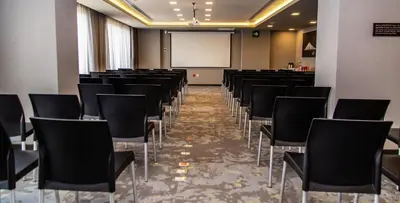 Zona business o sala de conferencias en Hampton Inn & Suites By Hilton Puebla