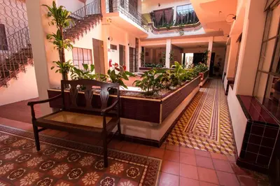 Zona de estar de Casa de Juan Hostal