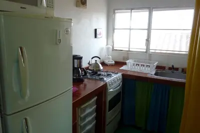 Una cocina o zona de cocina en Casa de la Luz - Studio Apartment