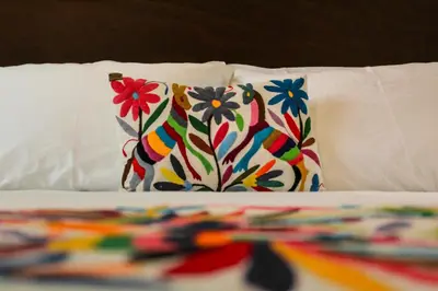 Cama o camas de una habitación en Casa San Miguel Hotel Boutique y Spa