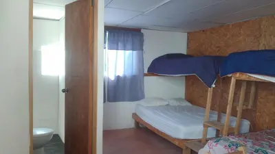 Cama o camas de una habitación en La casa del nenufar