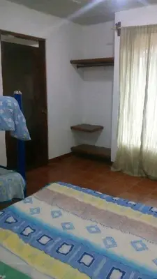Cama o camas de una habitación en La casa del nenufar