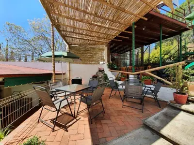 Un balcón o terraza de Hotel Paraje Casa Blanca