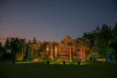 Jardín al aire libre en Hacienda Santo Cristo Hotel & Spa - Adults Only