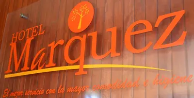Certificado, premio, señal o documento que está expuesto en Hotel Márquez