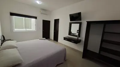 Cama o camas de una habitación en LAS OLAS