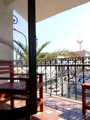 Un balcón o terraza de Hotel Virreynal