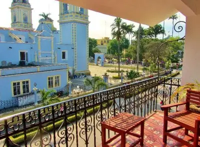 Un balcón o terraza de Hotel Virreynal