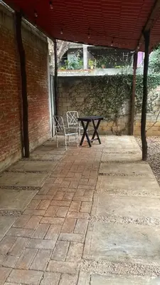 Un patio o zona al aire libre en Tu casa Oaxaca...