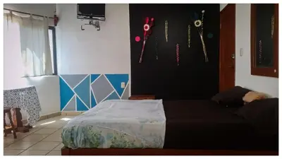 Cama o camas de una habitación en Taxco de mis amores