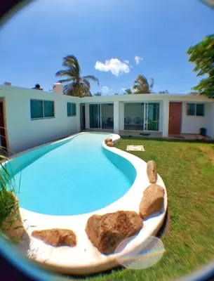 Piscina en o cerca de Bungalows Las Brisas Acapulco