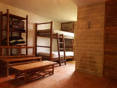 Litera o literas de una habitación en Hospedaje Totalmanik