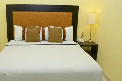 Cama o camas de una habitación en He Centro - Desayuno incluido