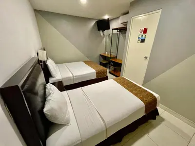Cama o camas de una habitación en He Centro - Desayuno incluido
