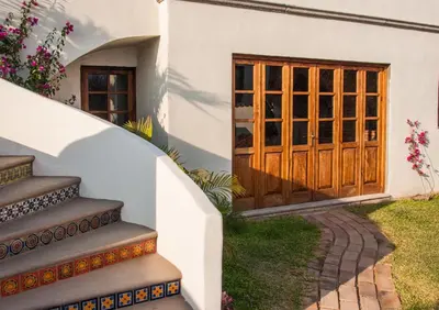 Jardín al aire libre en HEVEN Residence