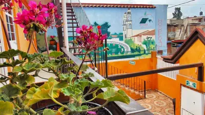 Un balcón o terraza de BONITO y AMPLIO DEPARTAMENTO con JARDÍN 