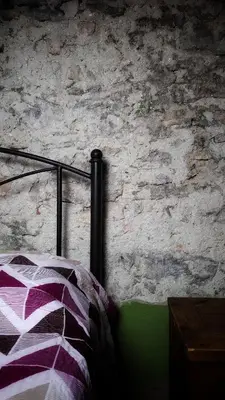 Cama o camas de una habitación en Hotel el Descanso