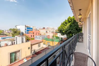 Un balcón o terraza de DEPARTAMENTO COMPLETO COYOACAN