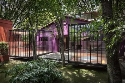 Jardín al aire libre en Morada la Noria