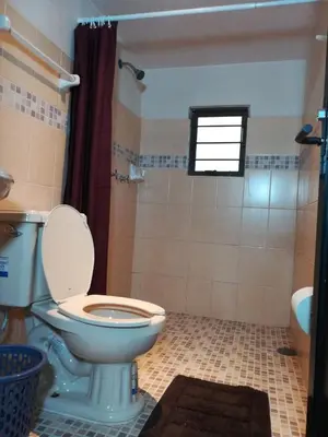 Un baño de Cabaña El Salto
