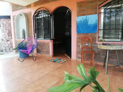 Zona de estar de Finca La Laguna