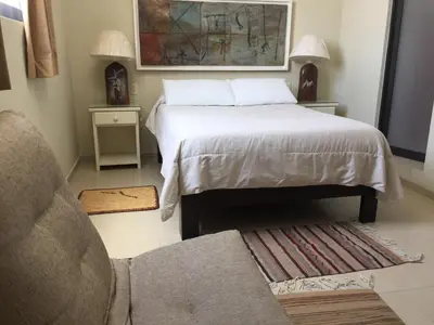 Cama o camas de una habitación en La Maroma