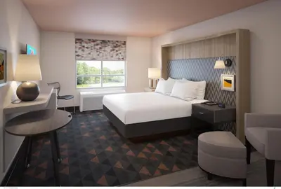 Cama o camas de una habitación en Holiday Inn Tlaxcala by IHG