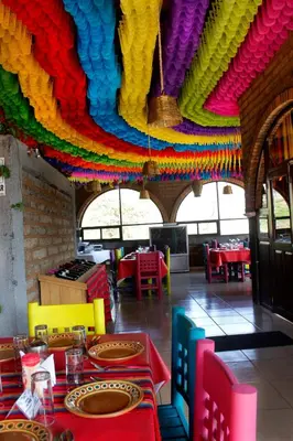 Un restaurante o sitio para comer en Hotel y Cabañas una Cosita de Zacatlán