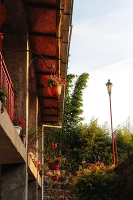 Jardín al aire libre en Hotel y Cabañas una Cosita de Zacatlán