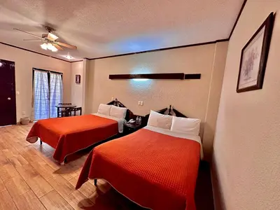 Cama o camas de una habitación en Hotel Boutique Tehuacan