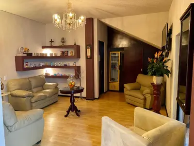 Zona de estar de Hotel Boutique Tehuacan