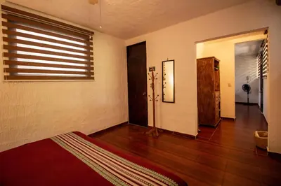 Cama o camas de una habitación en Hotel boutique Teocalli