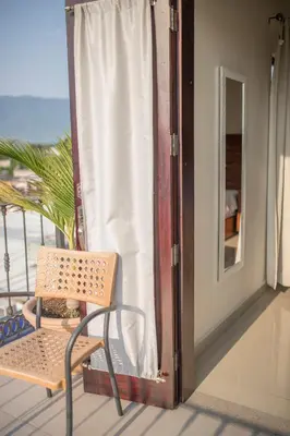 Un balcón o terraza de Gran Plaza Hotel Centro Histórico