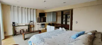 Cama o camas de una habitación en HOTEL ALTAVISTA