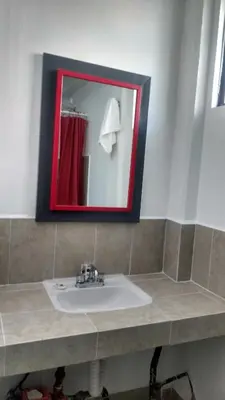 Un baño de HOTEL EL EDEN IXTAPALUCA