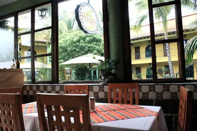 Zona de estar de Hotel Oaxtepec