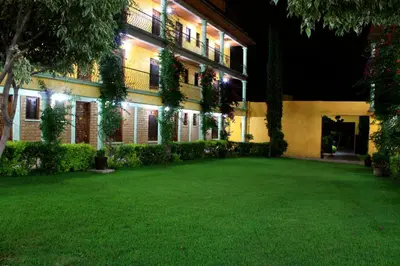 Jardín al aire libre en Hotel Oaxtepec