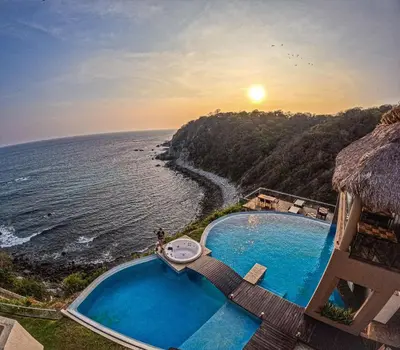 Paisaje cerca de este hotel