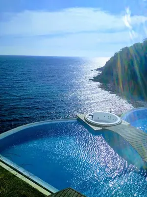 Paisaje cerca de este hotel