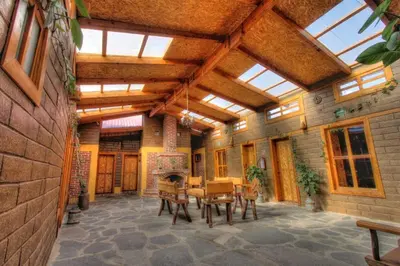 Un restaurante o sitio para comer en Hotel Finca Belén