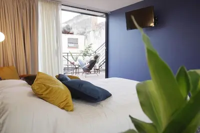 Cama o camas de una habitación en The Dear