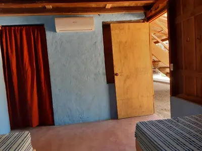 Cama o camas de una habitación en Cabañas jaysur