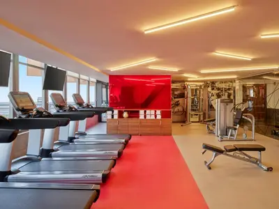 Gimnasio o instalaciones de fitness de Fiesta Americana Viaducto Aeropuerto
