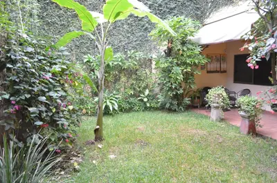 Jardín al aire libre en Hotel Don Nino