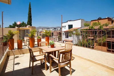 Un balcón o terraza de Villas Casa Divina At San Felipe Church Area