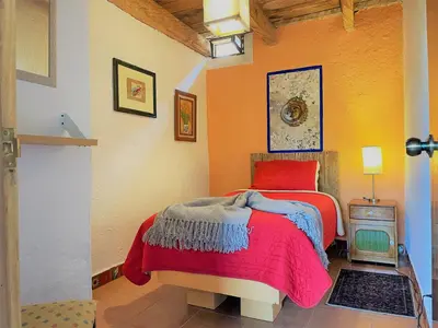 Cama o camas de una habitación en Rancho EL PARAÍSO AJUSCO