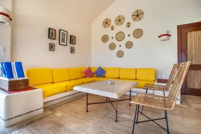 Zona de estar de Villas San Vicente
